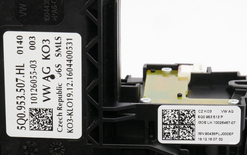 Column Switch Stalk 15-19 VW Golf MK7 Tiguan A3 S3 5Q0 953 507 HL