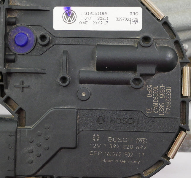 Front Wiper Motor & Linkage 15-21 VW Golf Sportwagen Alltrack MK7 5G1 955 119 A