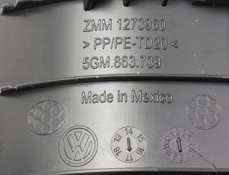 Center Console Trim Cover 15-21 VW Golf GTI Sportwagen Alltrack MK7 5GM 863 739