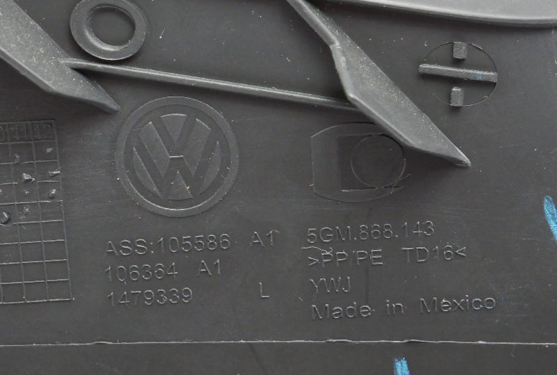 LH Front Pillar Interior Trim 15-19 VW Golf Sportwagen Alltrack MK7 5GM 868 143