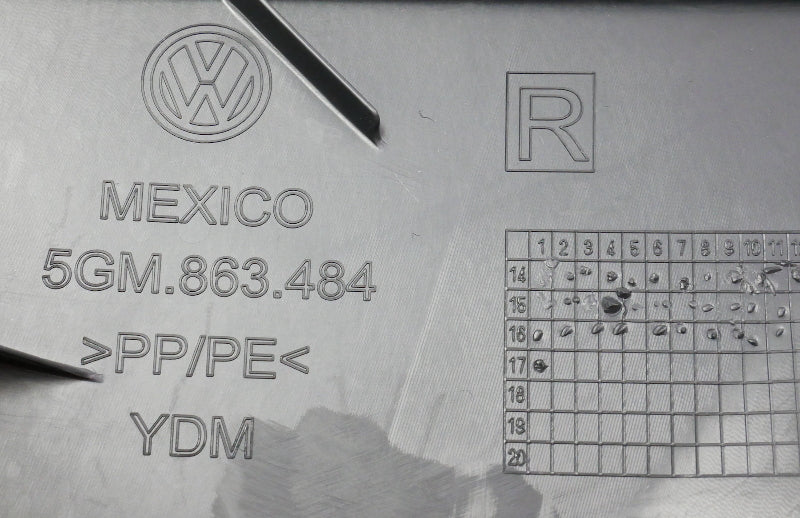 RH Lower Kick Panel Trim 15-21 VW Golf Sportwagen Alltrack MK7 - 5GM 863 484