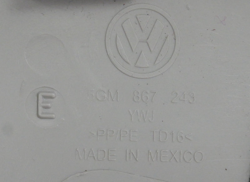 LH Interior SeatBelt Slider B Pillar Trim 15-21 VW Golf Sportwagen Alltrack MK7