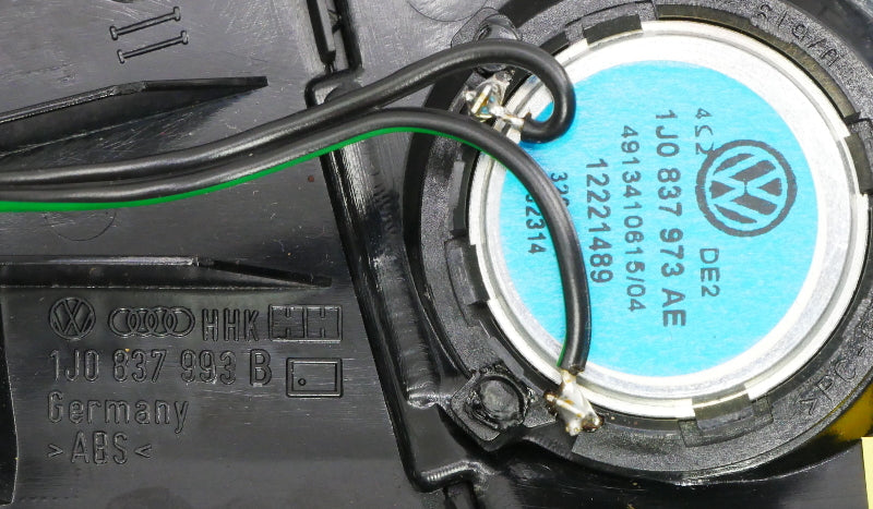 LH Monsoon Tweeter Mirror Trim Speaker VW Jetta Golf GTI MK4 - 1J0 837 993 B