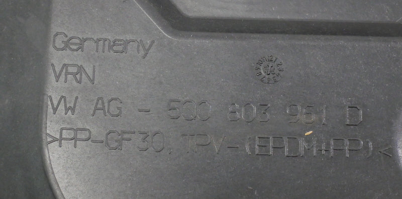 Fuel Pump Cover VW Golf GTI Alltrack Jetta MK7 Arteon Taos A3 S3 - 5Q0 803 961 D