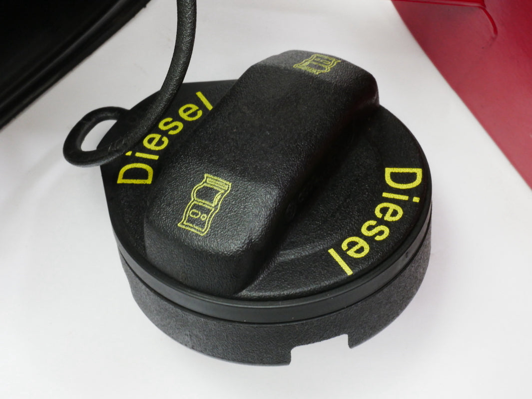 Gas Fuel Door Cap Cover Assembly 09-14 VW Jetta Sportwagen TDI Red - 1K9 809 857