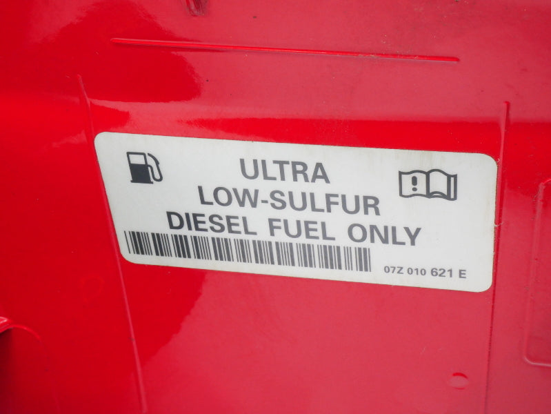 Gas Fuel Door Cap Cover Assembly 09-14 VW Jetta Sportwagen TDI Red - 1K9 809 857
