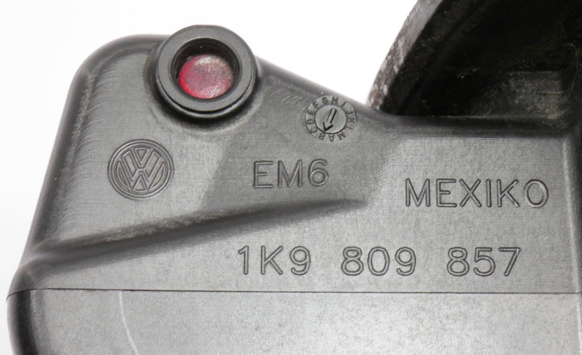 Gas Fuel Door Cap Cover Assembly 09-14 VW Jetta Sportwagen TDI Red - 1K9 809 857