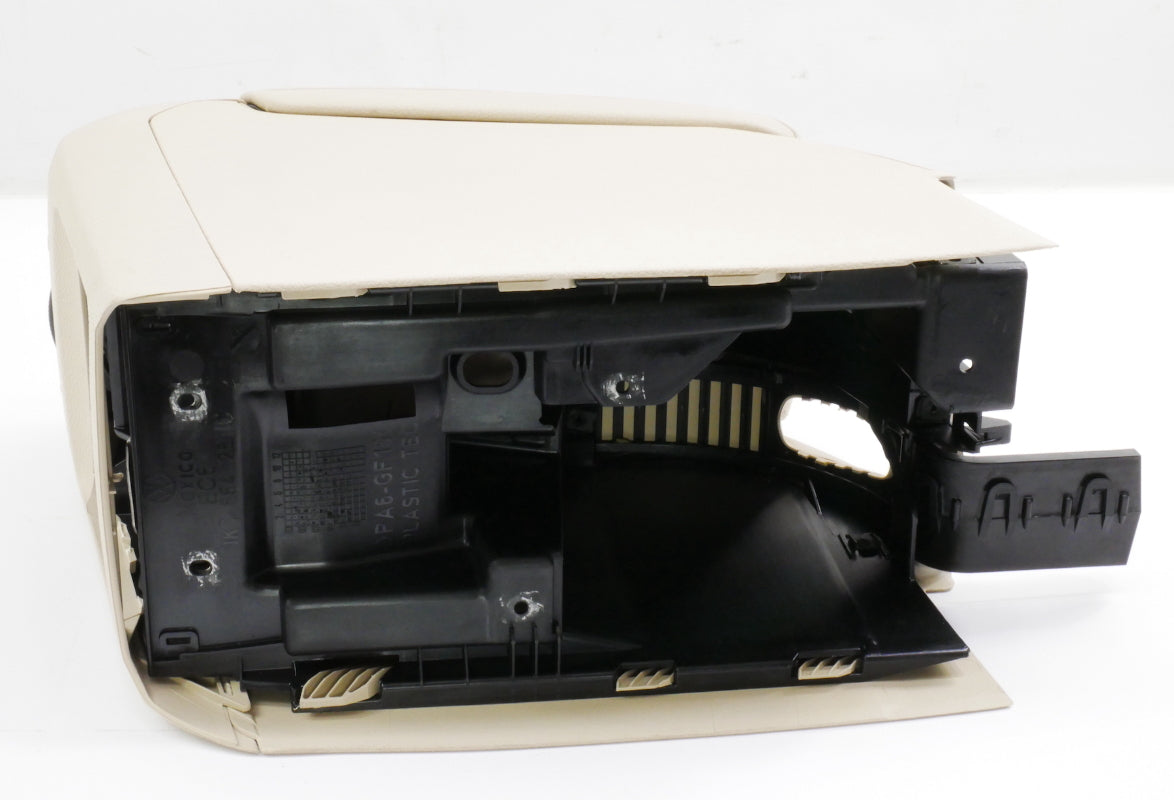 Armrest Center Console 10-14 VW Jetta Sportwagen Golf MK6 Cornsilk Beige