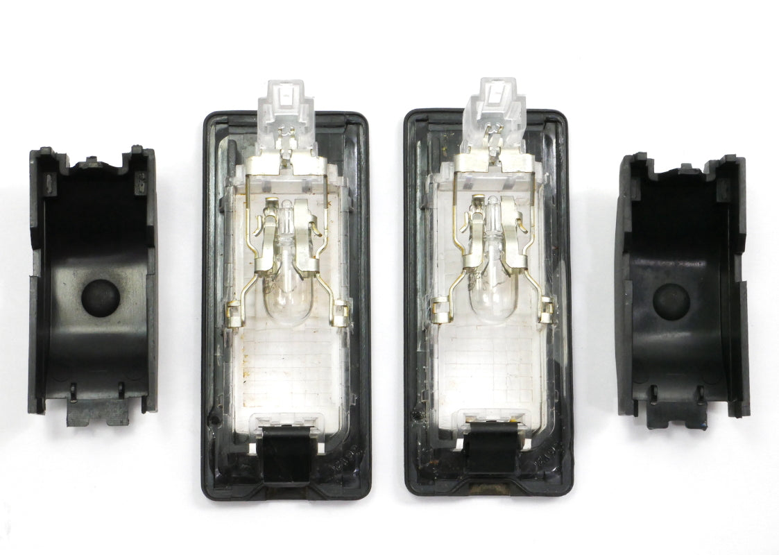2x License Plate Lamp Light 11-17 VW Jetta Tiguan Touareg - Genuine 5N0 943 021