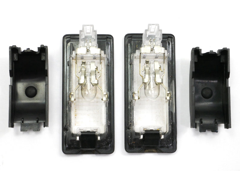 2x License Plate Lamp Light 11-17 VW Jetta Tiguan Touareg - Genuine 5N0 943 021