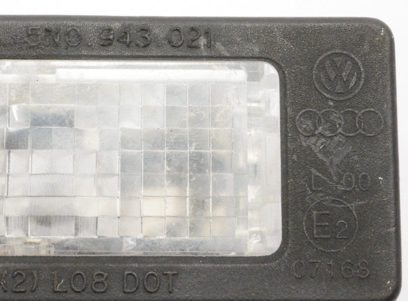 2x License Plate Lamp Light 11-17 VW Jetta Tiguan Touareg - Genuine 5N0 943 021