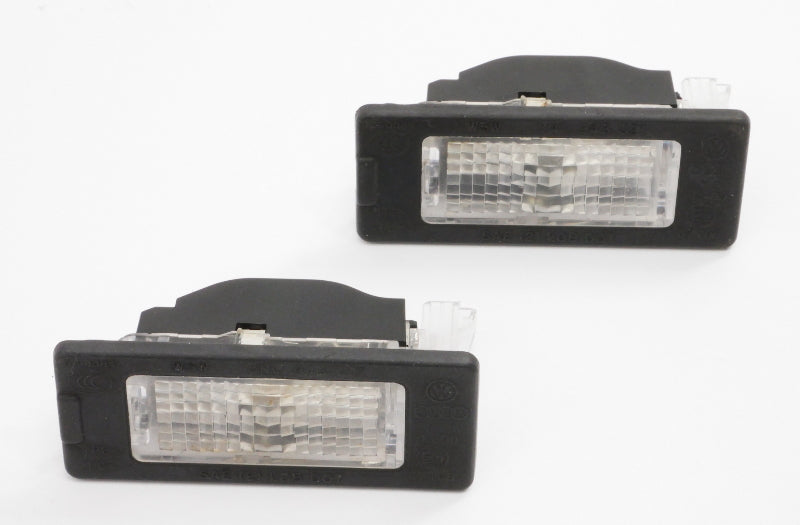 2x License Plate Lamp Light 11-17 VW Jetta Tiguan Touareg - Genuine 5N0 943 021