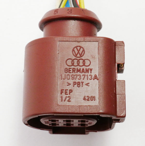 O2 Oxygen Sensor Plug Pigtail 10-14 VW Jetta Golf MK6 TDI CJAA - 1J0 973 713 A