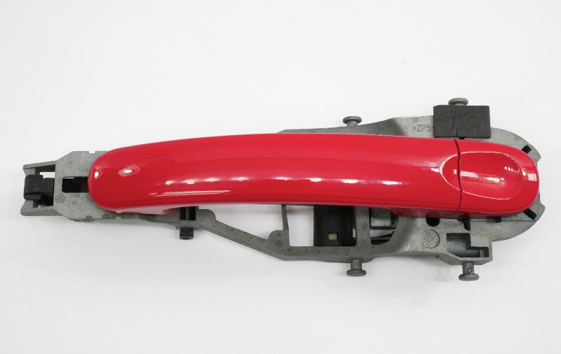LH Exterior Door Handle 05-10 VW Jetta MK5 & Sportwagen LY3D Red - 1K0 837 885 A