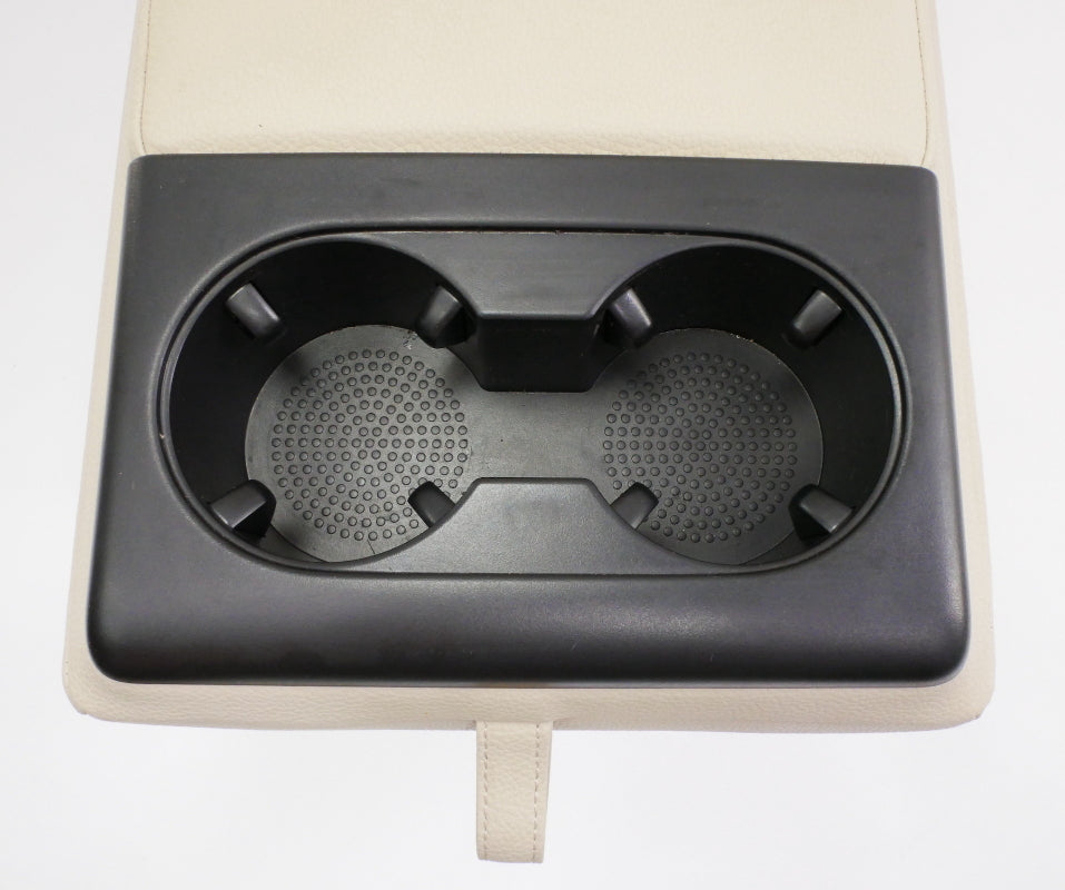 Rear Seat Armrest Ski Pass 10-14 VW Jetta Sportwagen MK6 Cornsilk - Genuine