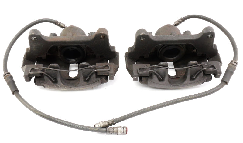 288mm Front Brake Caliper Set 06-18 VW Jetta Golf MK5 MK6 Beetle Eos Passat B6 ~