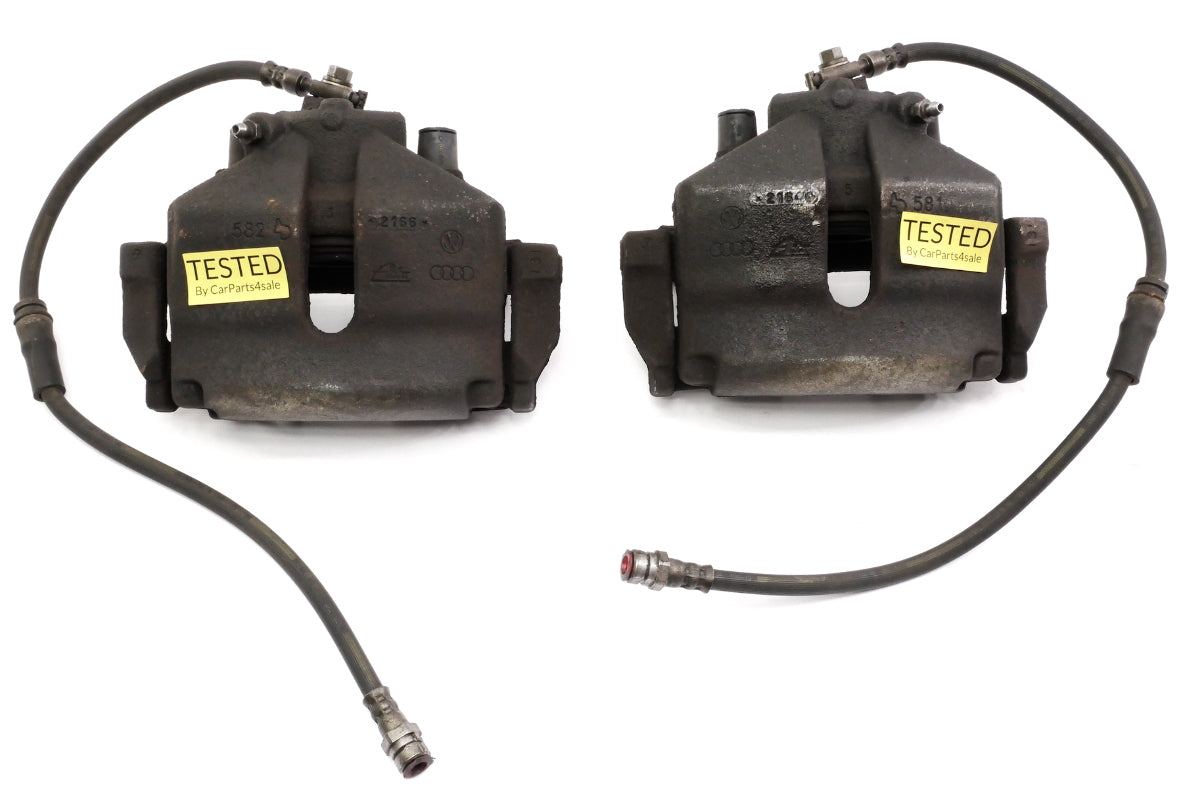 288mm Front Brake Caliper Set 06-18 VW Jetta Golf MK5 MK6 Beetle Eos Passat B6 ~