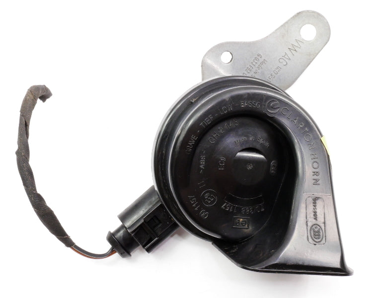 Low Tone Horn 10-14 VW Jetta Sportwagen MK6 Clartonhorn - Genuine 1K0 951 221 B