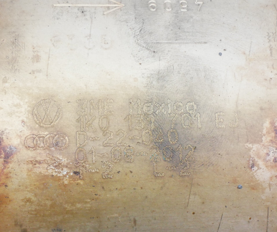 Catalytic Converter 10-14 VW Jetta MK6 TDI Diesel Cat CJAA - 1K0 131 701 EJ