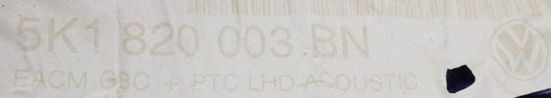 AC Heater Box HVAC Heaterbox 10-14 VW Jetta Sportwagen MK6 - 5K1 820 003 BN