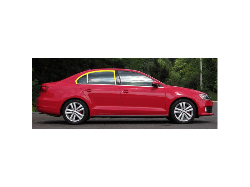 RH Rear Door Window Run Channel Seal 11-18 VW Jetta Sedan MK6 - 5C6 839 432