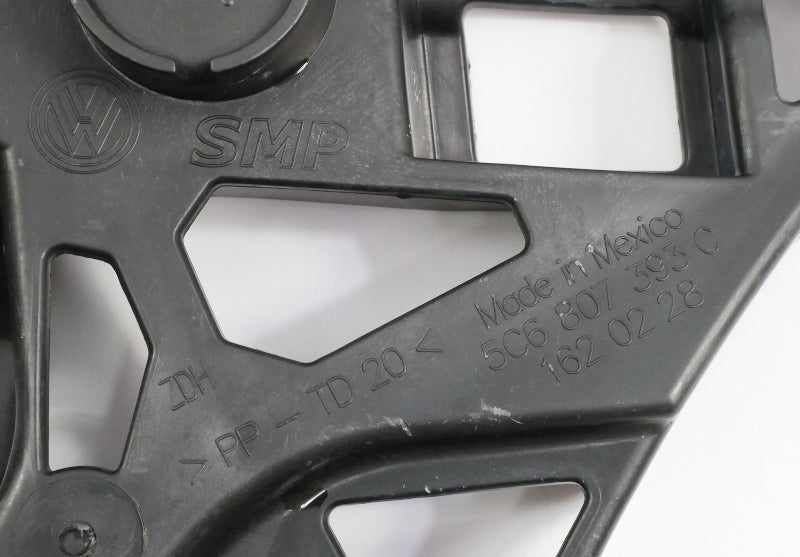 Rear Bumper Mount Bracket Set 15-18 VW Jetta MK6 Genuine 5C6 807 393 C / 394 C