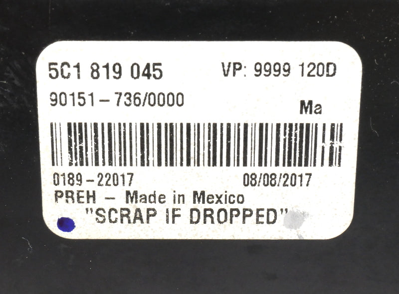 HVAC Climate Controls 11-18 VW Jetta Sedan MK6 - Genuine - 5C1 819 045