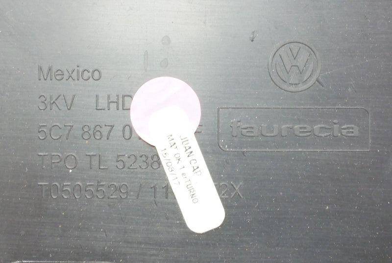 Driver Front Door Panel 11-18 VW Jetta MK6 Sedan - Genuine - 5C7 867 011 D