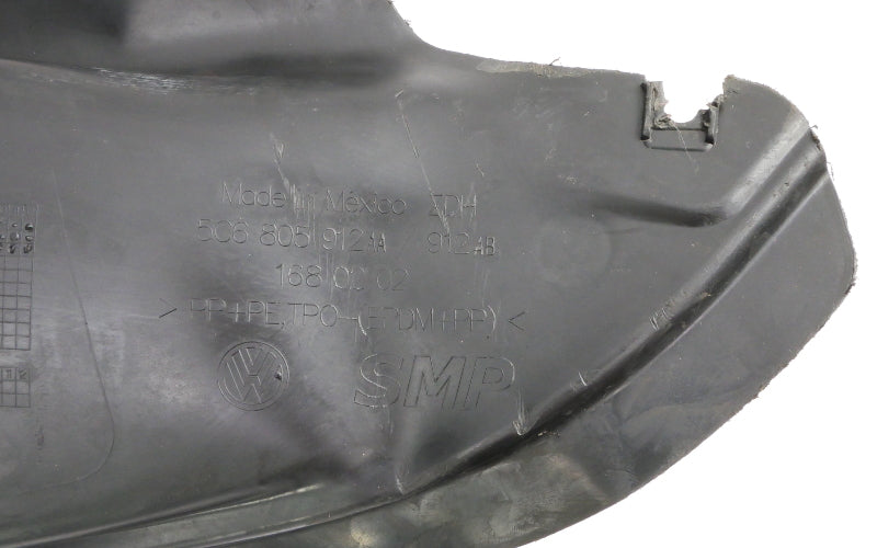 RH Front Fender Liner Splash Guard 11-18 VW Jetta MK6 Sedan - 5C6 805 912 AA
