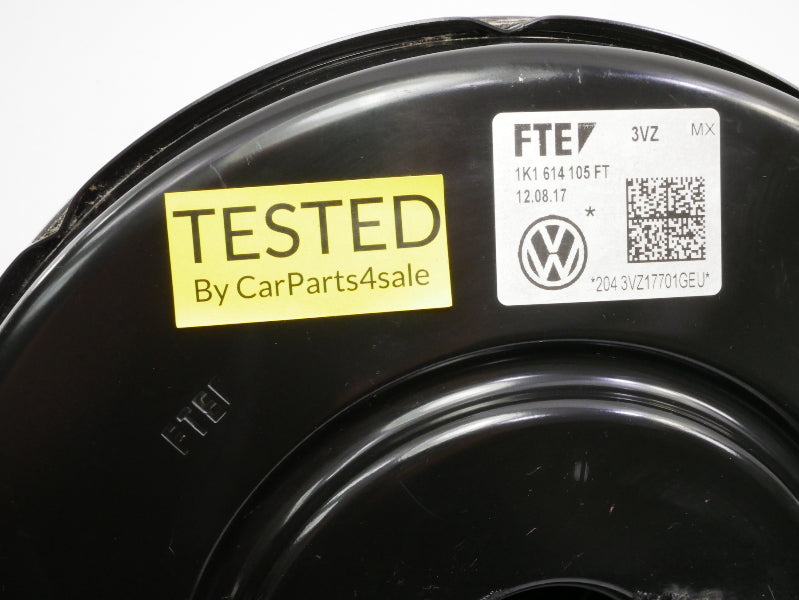 Brake Booster 10-18 VW Jetta Golf MK6 Sedan - Genuine FTE - 1K1 614 105 FT