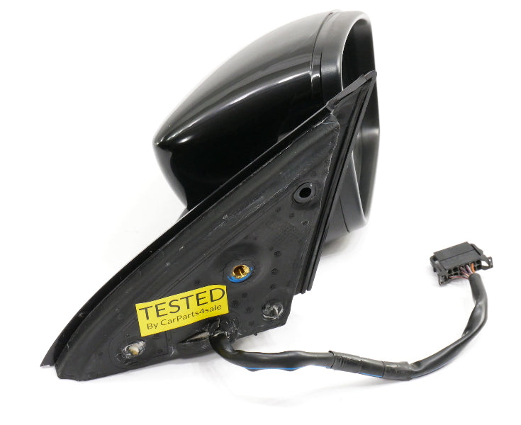 RH Side View Door Exterior Mirror 11-18 VW Jetta Sedan MK6 L041 Black - Genuine