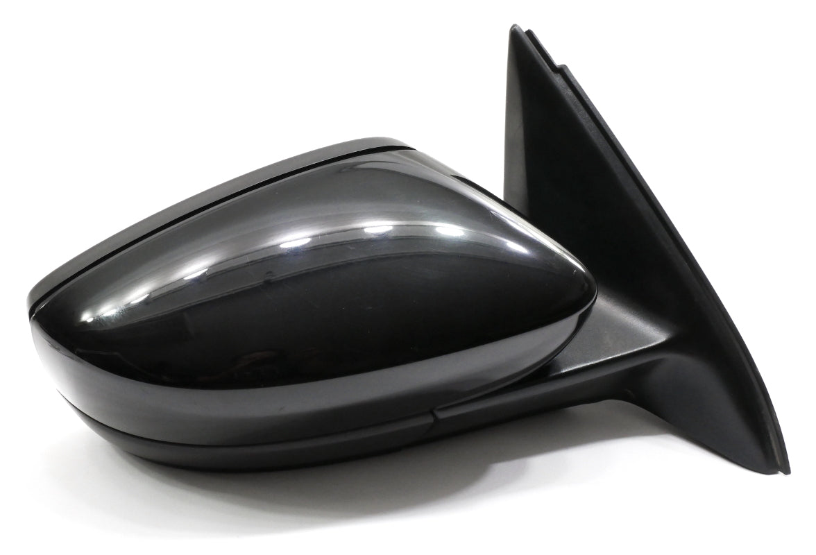 RH Side View Door Exterior Mirror 11-18 VW Jetta Sedan MK6 L041 Black - Genuine