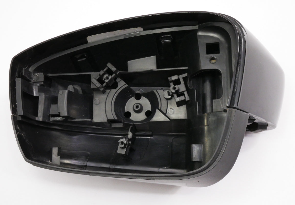 LH Side View Door Exterior Mirror Cap Cover 11-18 VW Jetta Sedan MK6 L041 Black