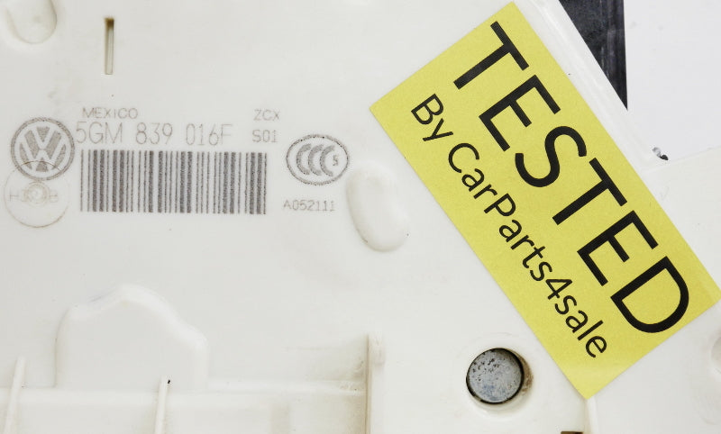 RH Rear Door Latch 11-18 VW Jetta Golf MK6 MK7 Passat - Genuine - 5GM 839 016 F