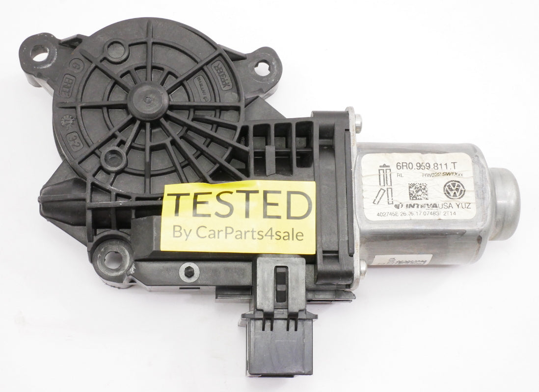 LH Rear Window Motor 11-18 VW Jetta Sedan MK6 - Genuine - 6R0 959 811 T