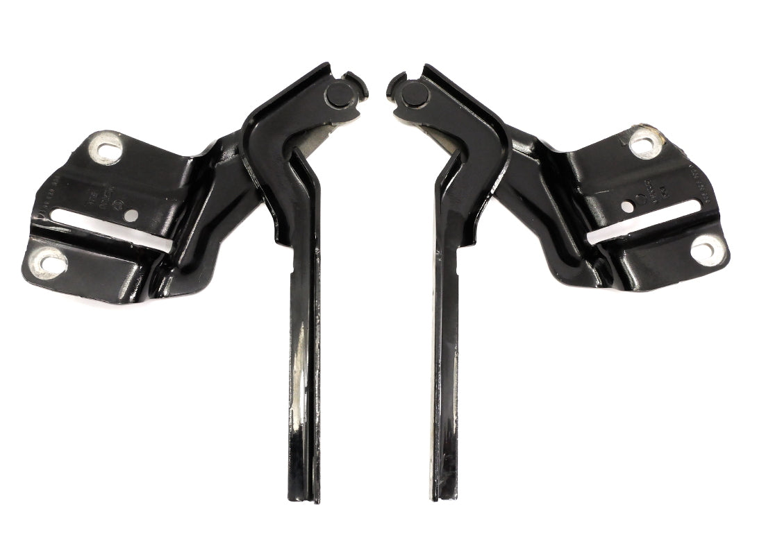 Hood Hinges 11-18 VW Jetta Sedan MK6 - L041 Black - Genuine - 5C6 823 301 & 302