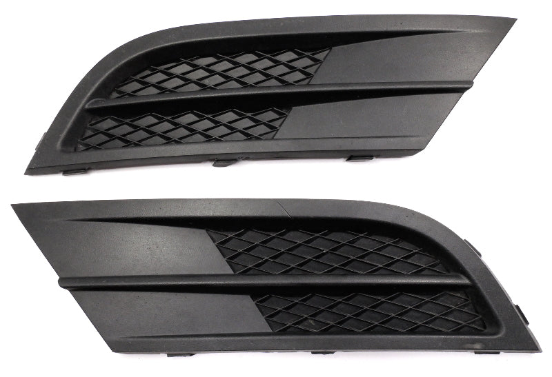 Front Lower Bumper Grilles Set 15-18 VW Jetta MK6 Genuine 5C6 853 665 J / 666 G