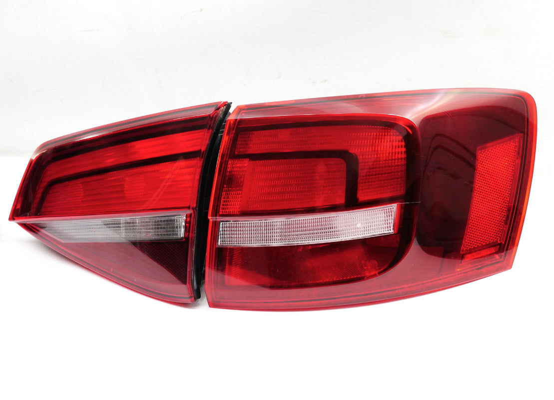 Tail Light Lamp Set 15-18 VW Jetta Mk6 Sedan - Genuine - 5C6 945 093 094 095 096