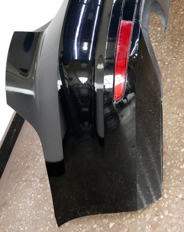 Rear Bumper Cover 15-18 VW Jetta Sedan MK6 L041 Black - Genuine - 5C6 807 421 H