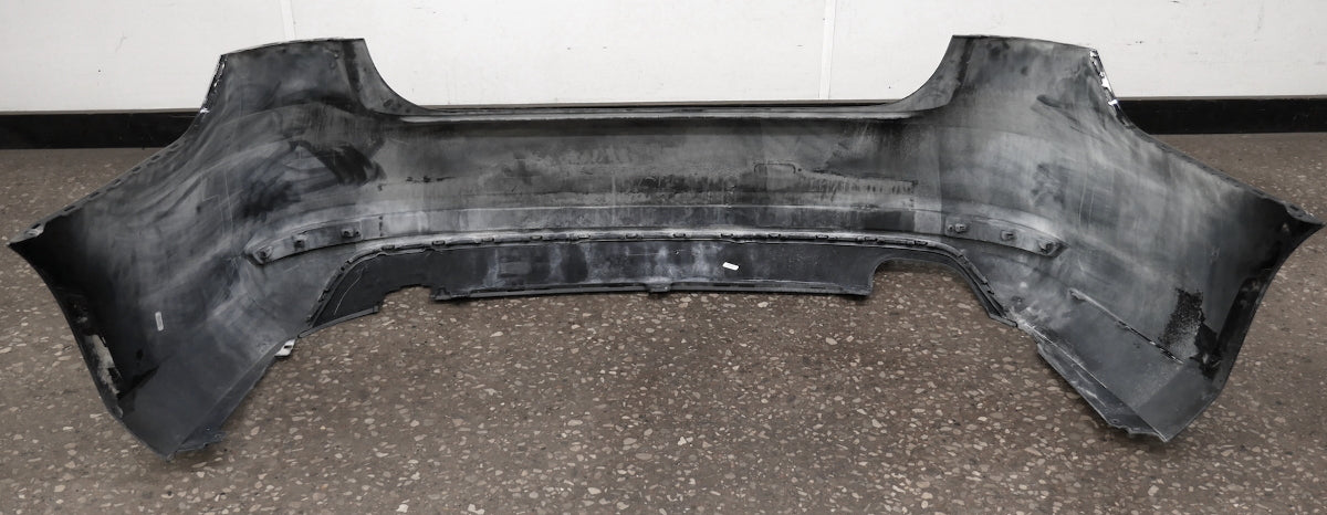 Rear Bumper Cover 15-18 VW Jetta Sedan MK6 L041 Black - Genuine - 5C6 807 421 H