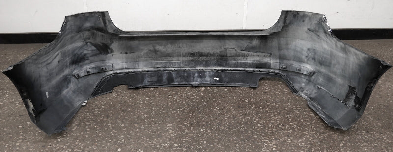 Rear Bumper Cover 15-18 VW Jetta Sedan MK6 L041 Black - Genuine - 5C6 807 421 H