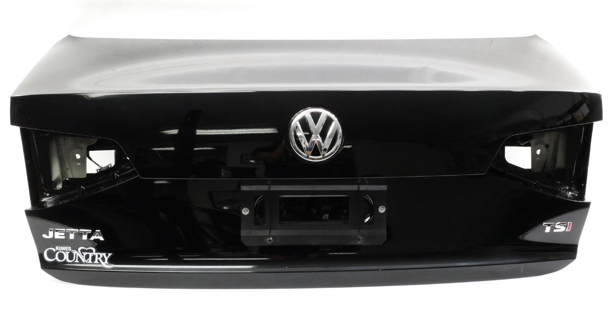 Trunk Deck Lid Boot 15-18 VW Jetta Sedan MK6 - L041 Black - Genuine