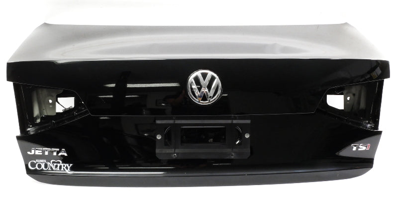 Trunk Deck Lid Boot 15-18 VW Jetta Sedan MK6 - L041 Black - Genuine