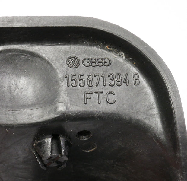 RH Convertible Top Latch Corner Cover 85-93 VW Cabriolet - 155 871 394 B
