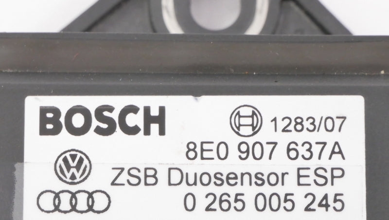 ESP Duosensor Yaw Turn Sensor VW Passat B5 B5.5 A4 A6 Phaeton - 8E0 907 637 A