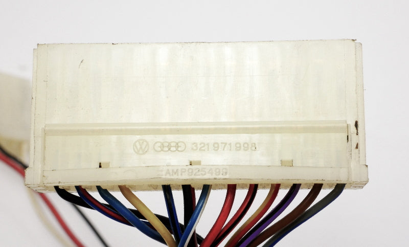 Gauge Cluster Speedometer Wiring Plugs Pigtail 85-93 VW Cabriolet MK1 - Genuine