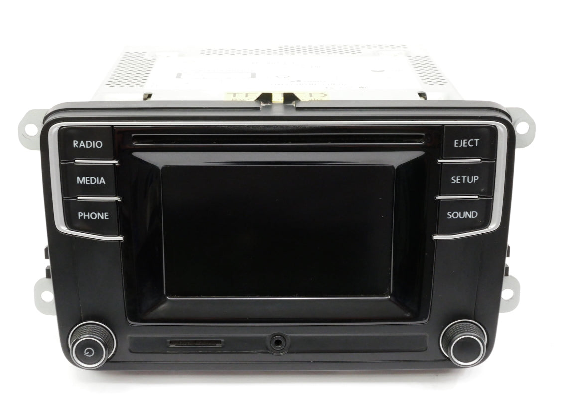 Head Unit Radio 18-19 VW Jetta MK6 Passat Beetle - Genuine - 561 035 150 B