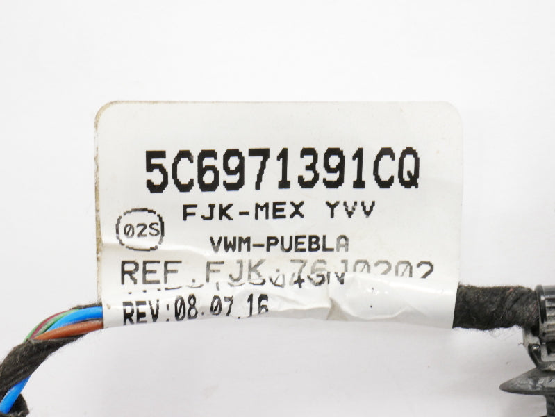 LH Seat Sensor Wiring Harness 16-18 VW Jetta MK6 - Genuine - 5C6 971 391 CQ