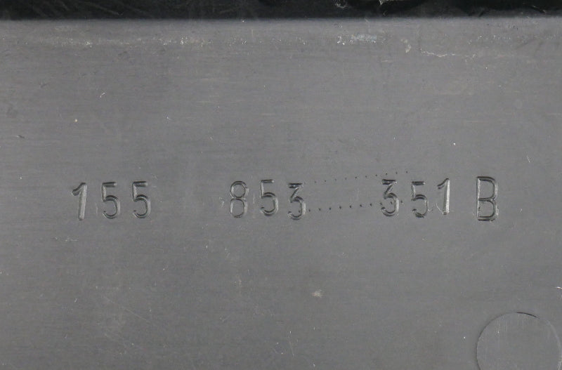 B Pillar Exterior Trim 80-93 VW Rabbit Convertible Cabriolet MK1 155 853 351 B