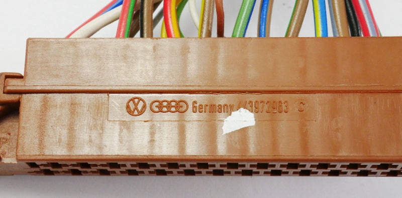 Bose Amplifier Amp Wiring Plug Pigtail 02-05 Audi A4 B6 - Genuine - 443 972 963